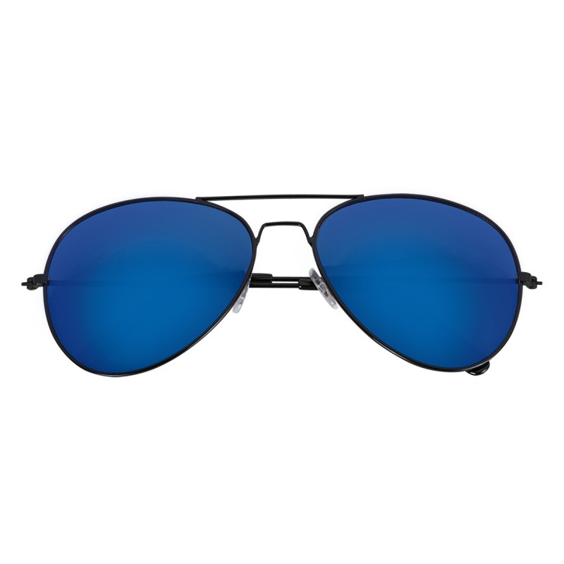 526 Blue Mirror Aviator Sunglasses Royalty-Free Images, Stock