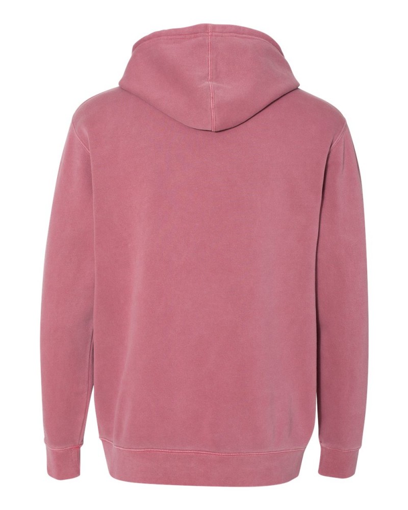 Heavyweight pigment shop dyed hoodie