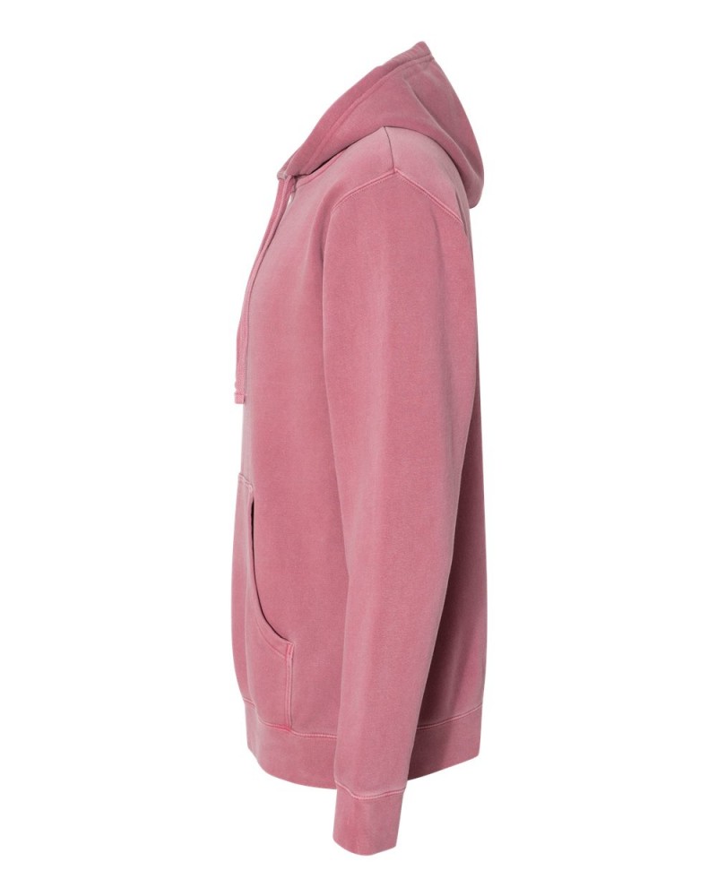 Heavyweight pigment outlet dyed hoodie